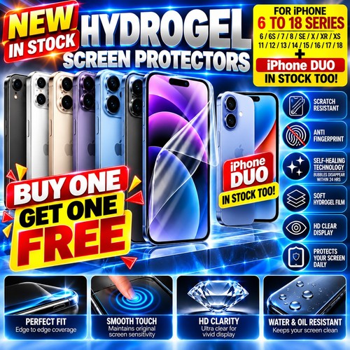 Hydrogel screen protector - 2x,
