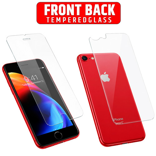 Front and back - tempered, glass