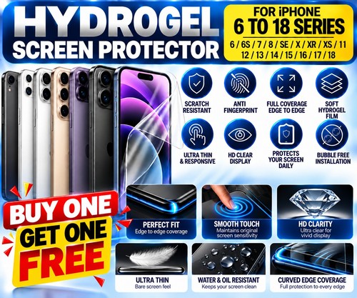 Hydrogel screen protector - 2x,