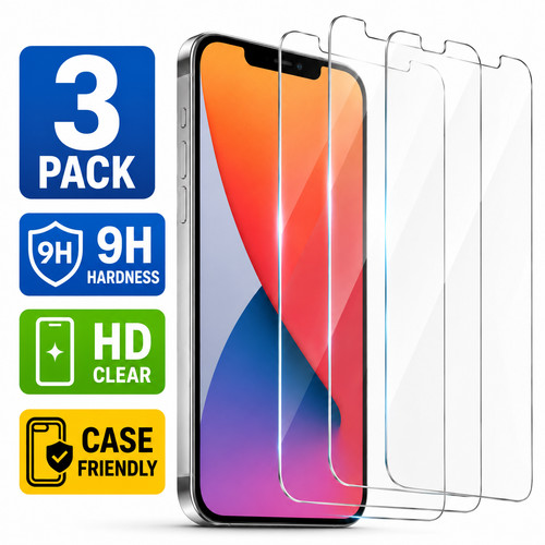 Pack tempered glass screen - pack,