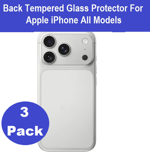 Back tempered glass screen - 3x,