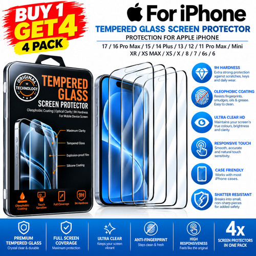 Screen protector tempered - screen,