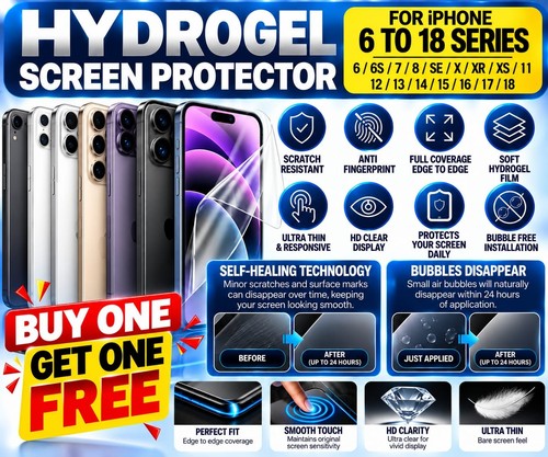 Hydrogel screen protector - 2x,
