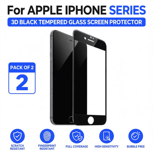 Black full tempered - 3d,